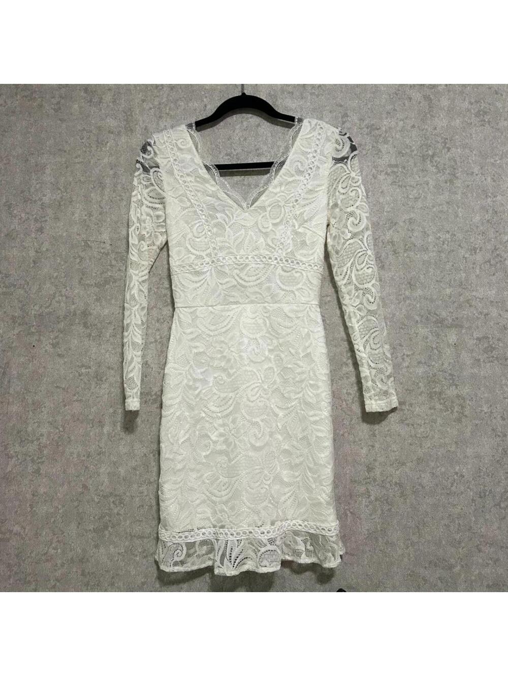 Eilly Bazar Women's White Dress